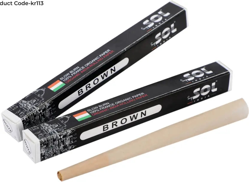 King-size slim rolling paper sheet with filter tip — pack shot