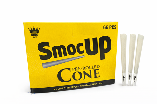 SmocUp King Size Pre-Rolled Cones Big Pack Of (66 PCS)
