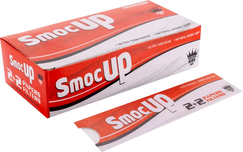 SmocUp filter packaging with a single filter strip on a white background