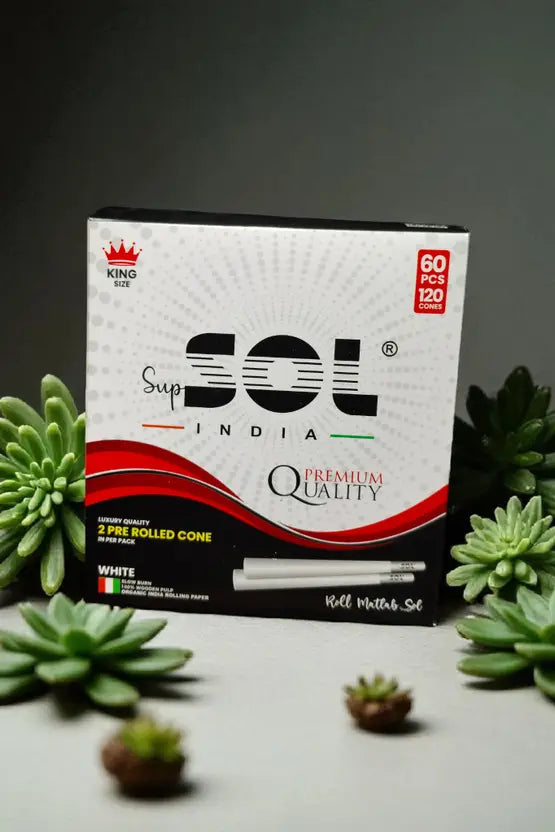 Supsol 60-pack cone bulk set in box on dark background
