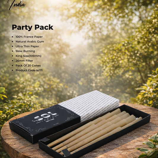 Supsol India Brown Party Pack Of 20pcs