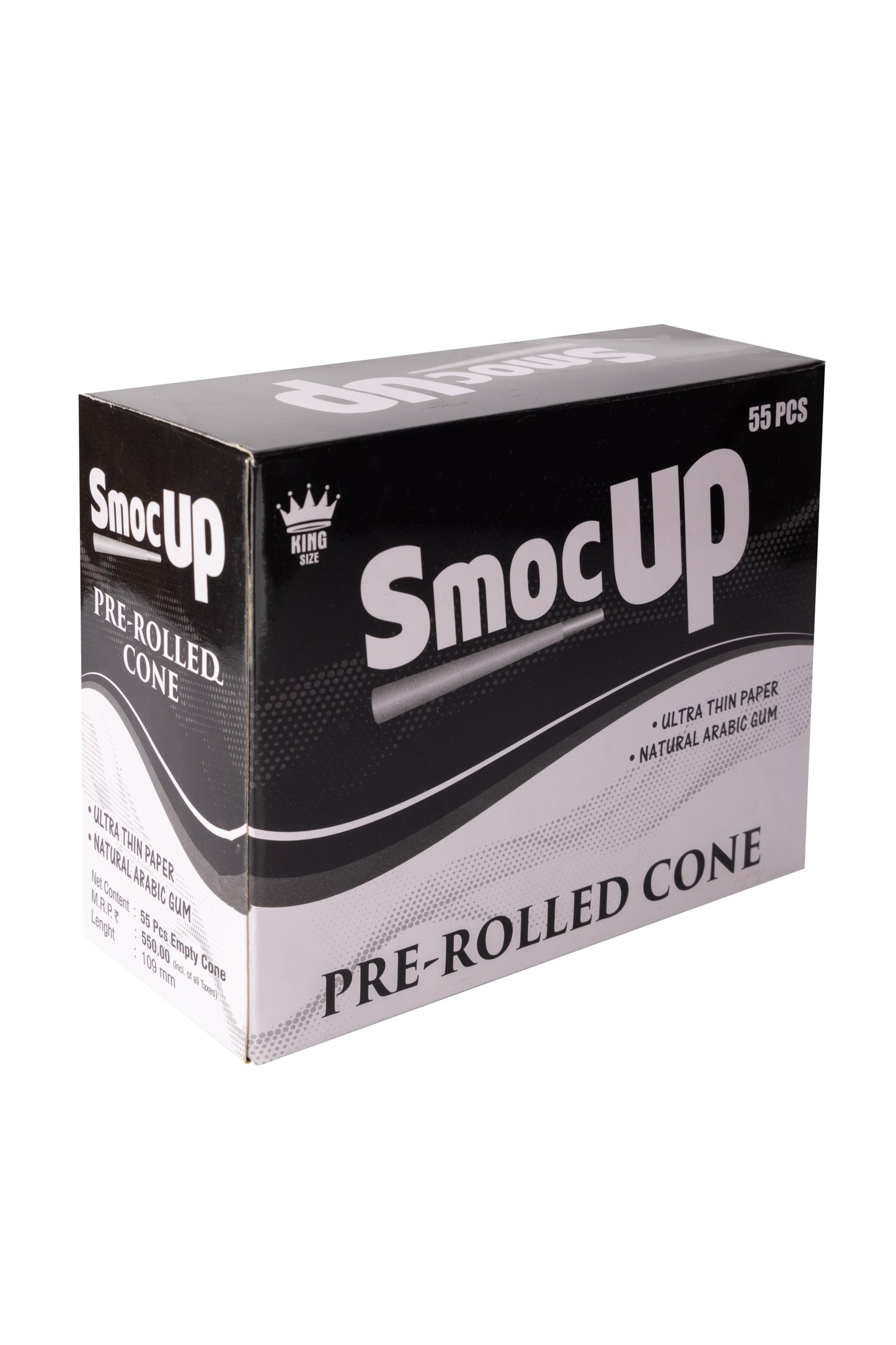 SmocUp King Size Pre-Rolled Cones (55 PCS)