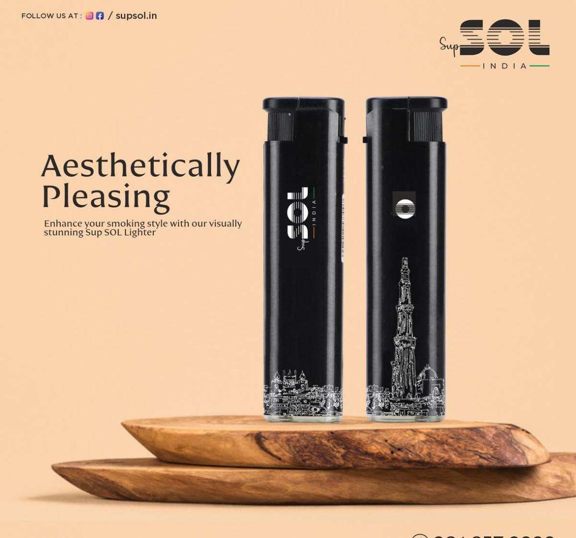 SupSOL India Pocket Lighter (KR118)